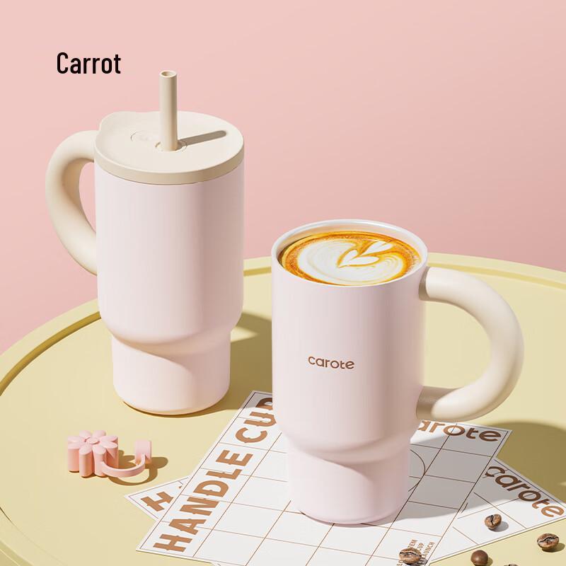 CaROTE Large Capacity Insulated Straw Tumbler