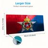 Red Star Belgrade Print  Cushion Non-slip Laptop Tablet Big Mousepad XXL Mat Mini PC Playmat With Lock edge