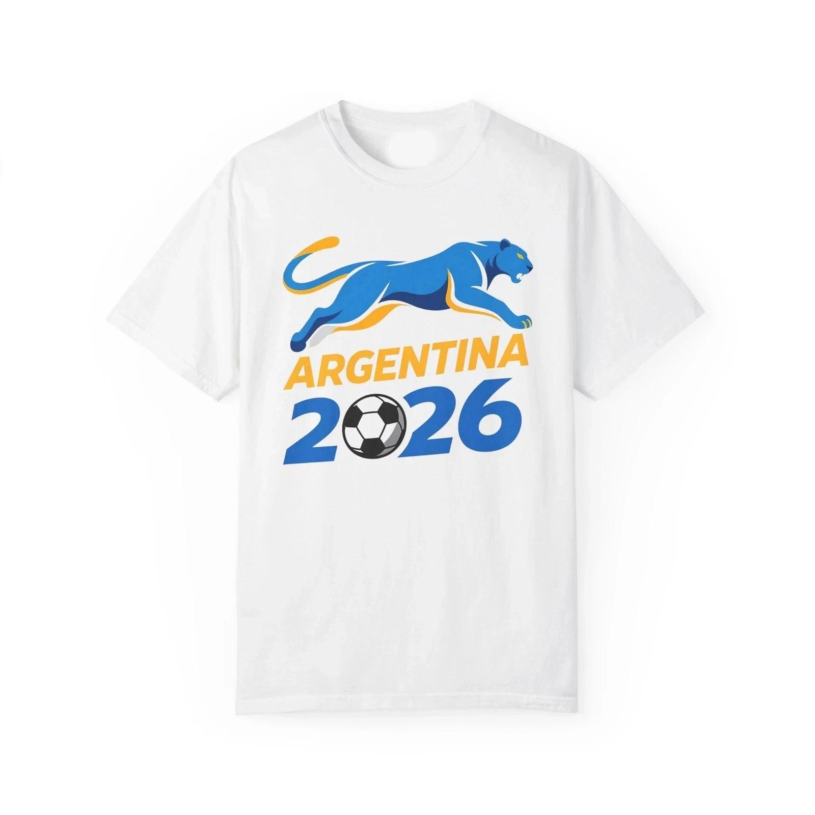 2026 World Cup Argentina Soccer Fan T-shirt 3XL