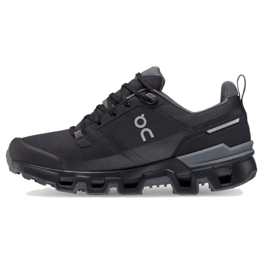 (WMNS) On Running Cloudwander Waterproof Black Eclipse Women s 73.98602 EU 36