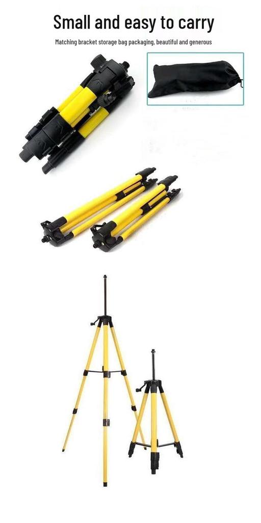 Infrared Laser Level Tripod with Steel & Aluminum Support Bracket