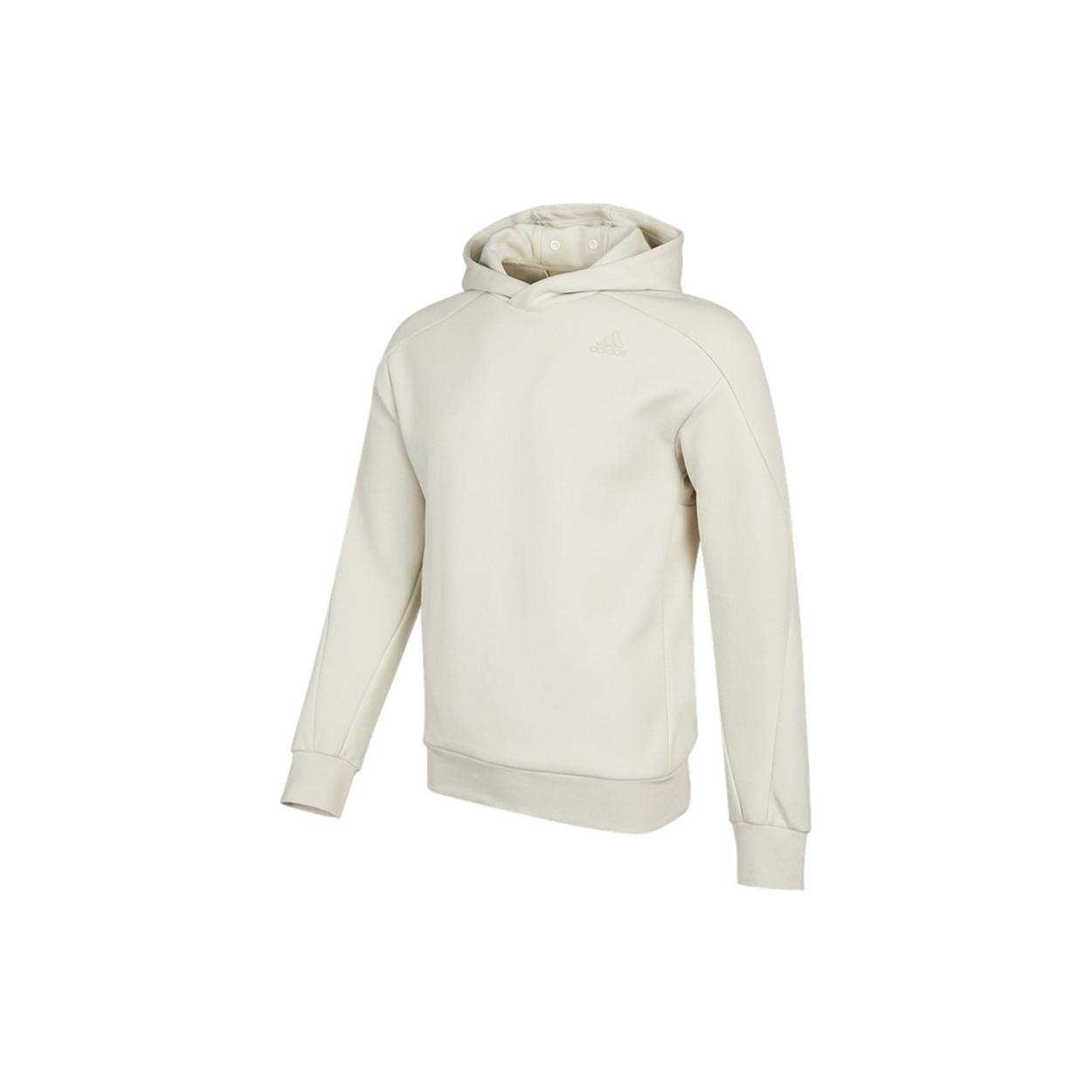 Men s adidas Th Mask Hoody Sports Pullover Creamy White H39297 XXL