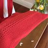 Summer New Simple Style Mesh Handbag Shopping Beach Bag Knit Shoulder Bag Women's Hollow Out Large Capacity Totes AVE