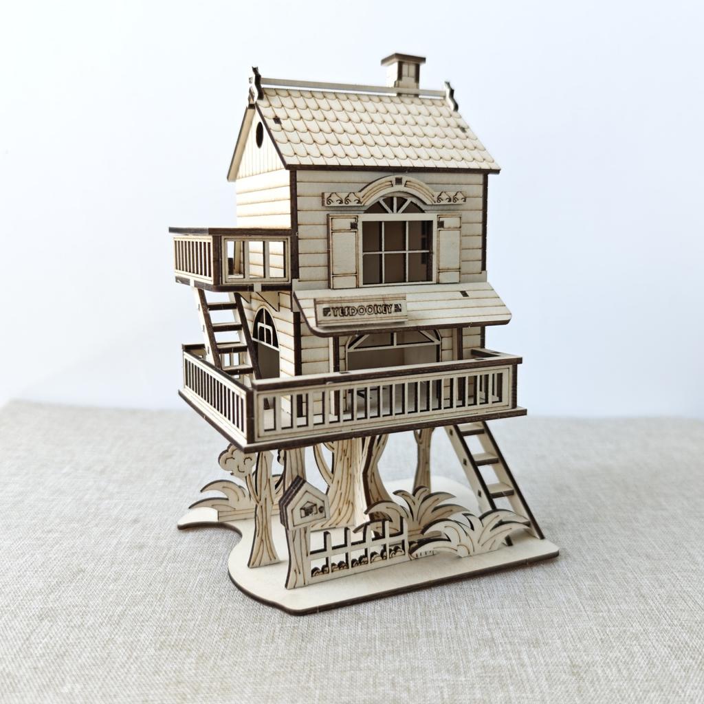 [Mechanical Gear Wooden Puzzle] 3D Mechanical Gear Wooden Puzzle Toy - DIY Model Kit For Adults, Brainstorming Toys, Holiday Gif