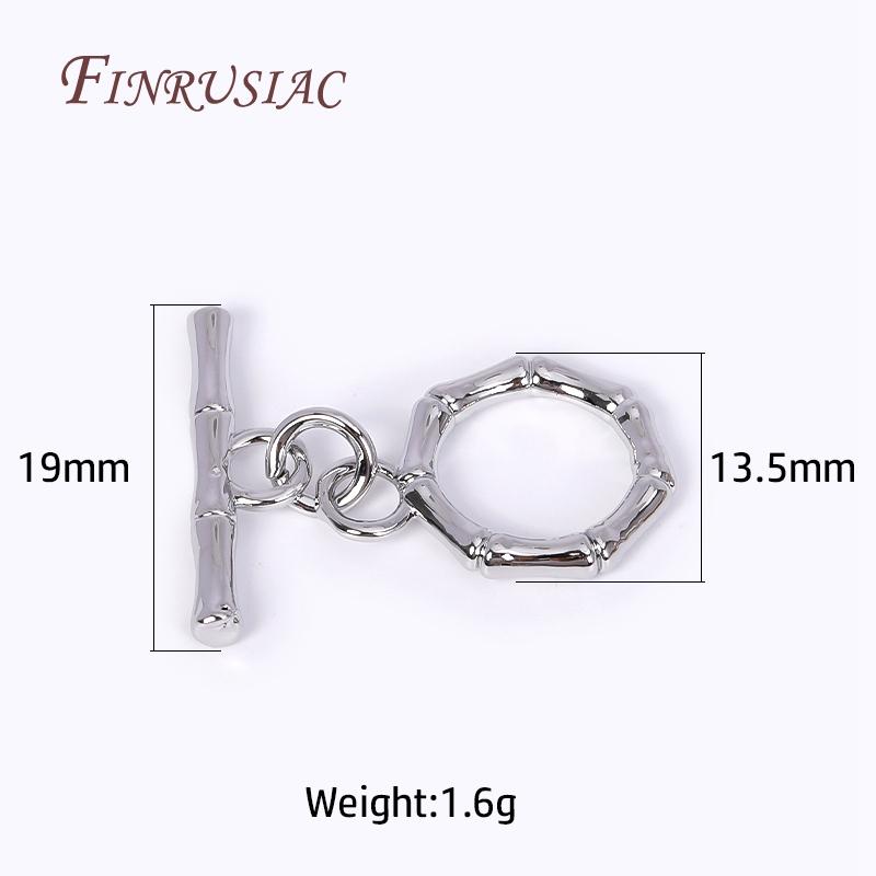 18K Gold Plated Toggle Clasps For Jewelry,Brass Metal Clasps For Bracelets,OT Clasp,Jewelry Making Supplies,DIY Accessories,