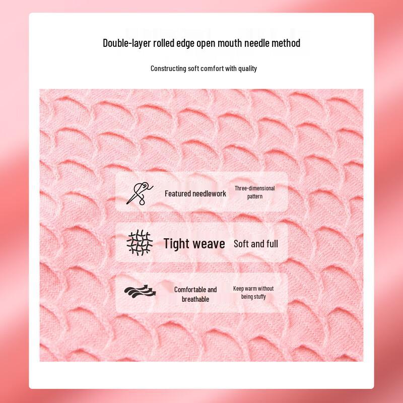 TUHUANG Women's Pure Wool V-Neck Sweater