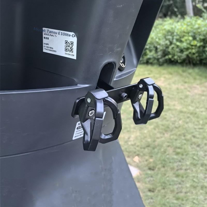 New Motorcycle Double Hook Luggage Bag Hanger No Drilling Required Front Bumper Hook Modified Hook E-Bike Motor Accessories