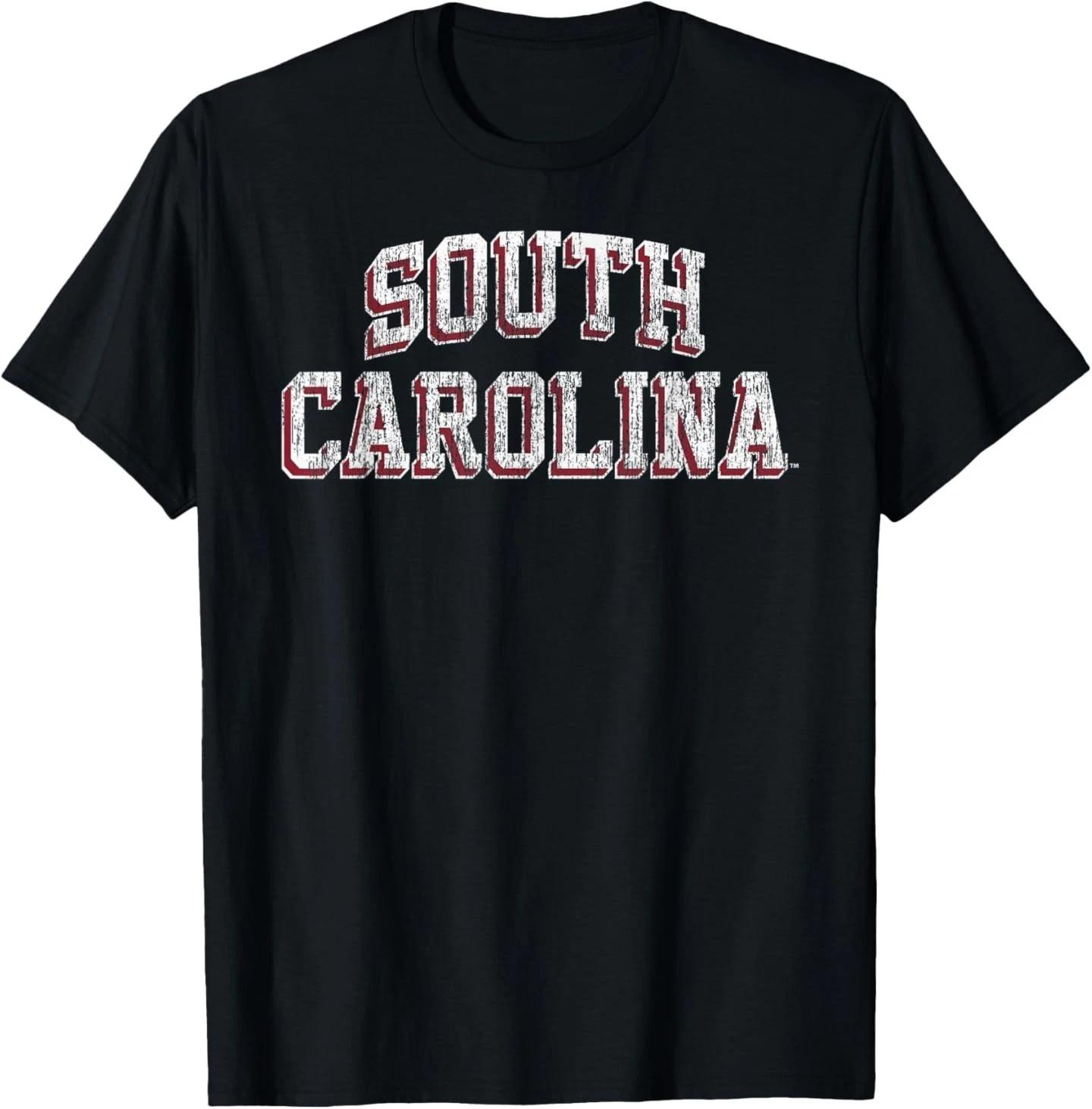 South Carolina Gamecocks Retro Arch Officially Licensed T-Shirt 4XL