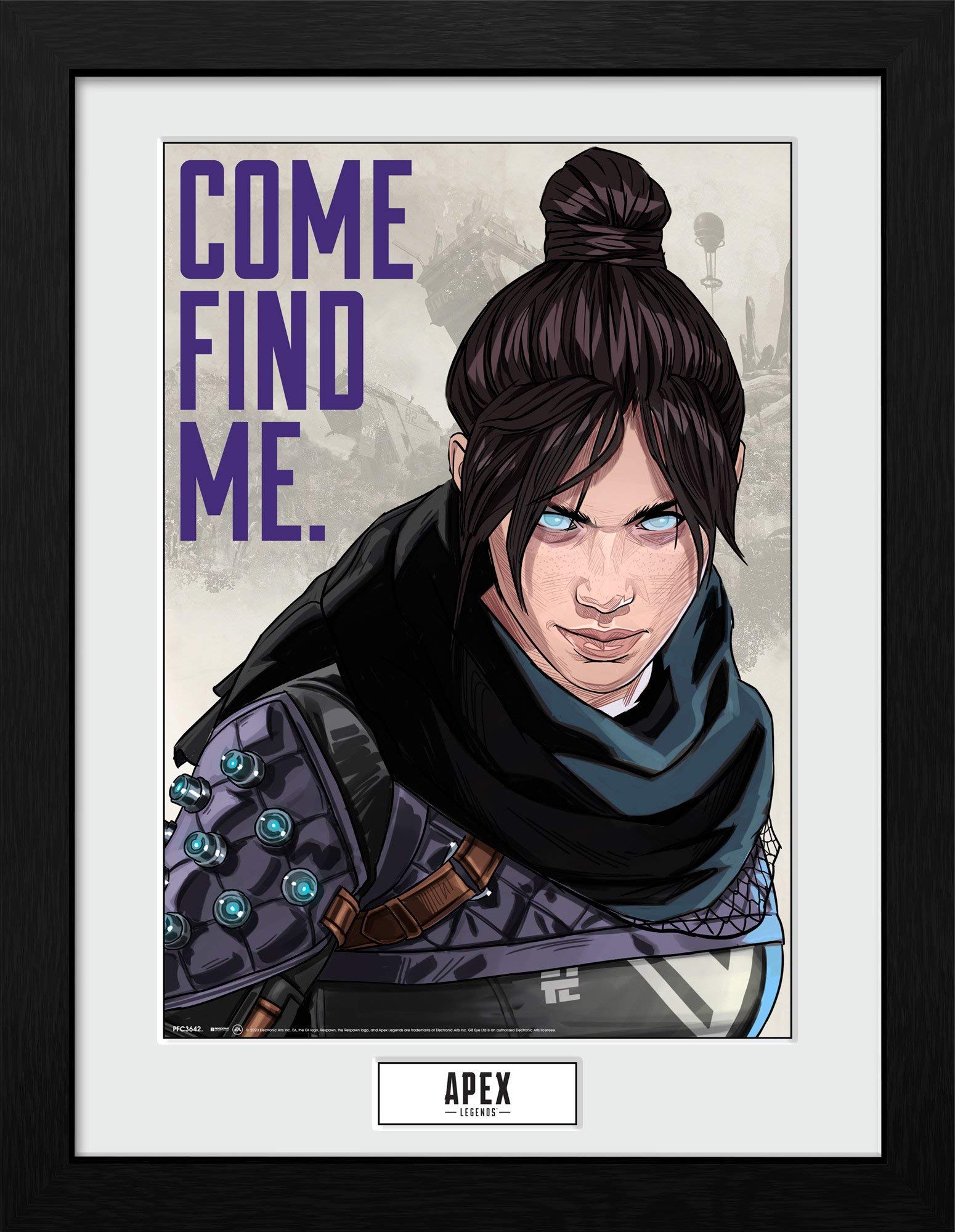 

Apex Legends Постер в рамке Рейф [Официально лицензированный] чёрный