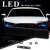 White LED Net Atmosphere Light 1pcs/set LED Grille Light for Dodge Challenger Car Styling LED Grille Challenger Logo Light