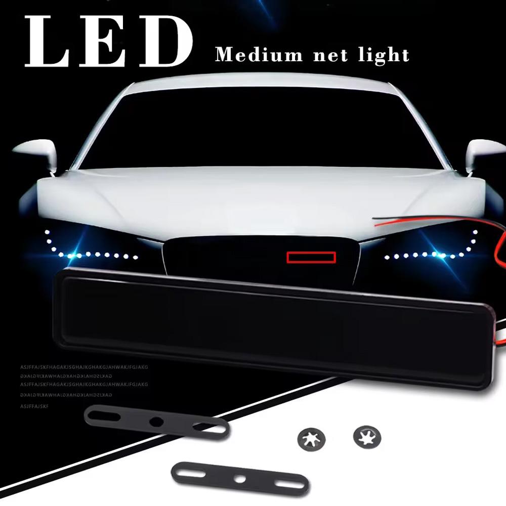 SRT Grille Atmosphere Light LED Net For SRT Logo Light DODGE Grille Light LED Auto Badge for Dodge SRT Challenger Car Styling