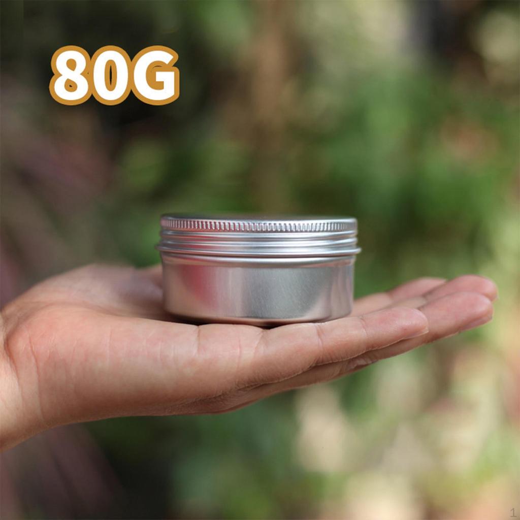 Camping Cooking Aluminum Spice Jars Liquid Bottle Picnic Kitchen Pot Condiment Tins Canister