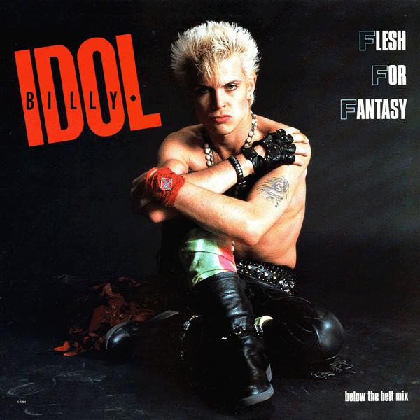 12-дюймовая пластинка BILLY IDOL Flesh For Fantasy CS42810 Chrysalis 1984 Канада Рок Б/у