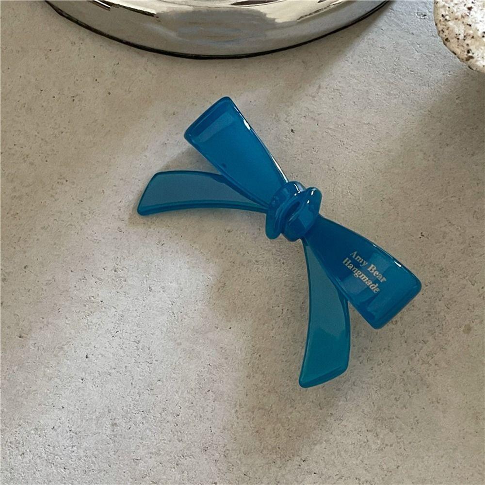 Barrettes Korean Barrettes Ponytail Clips Children Hair Clips Small Duckbill Clips Letter Women Hair Clips Acetate Bow Hairpins