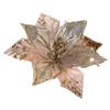 Julblomma Tyg+Plastblomma Diameter 18cm