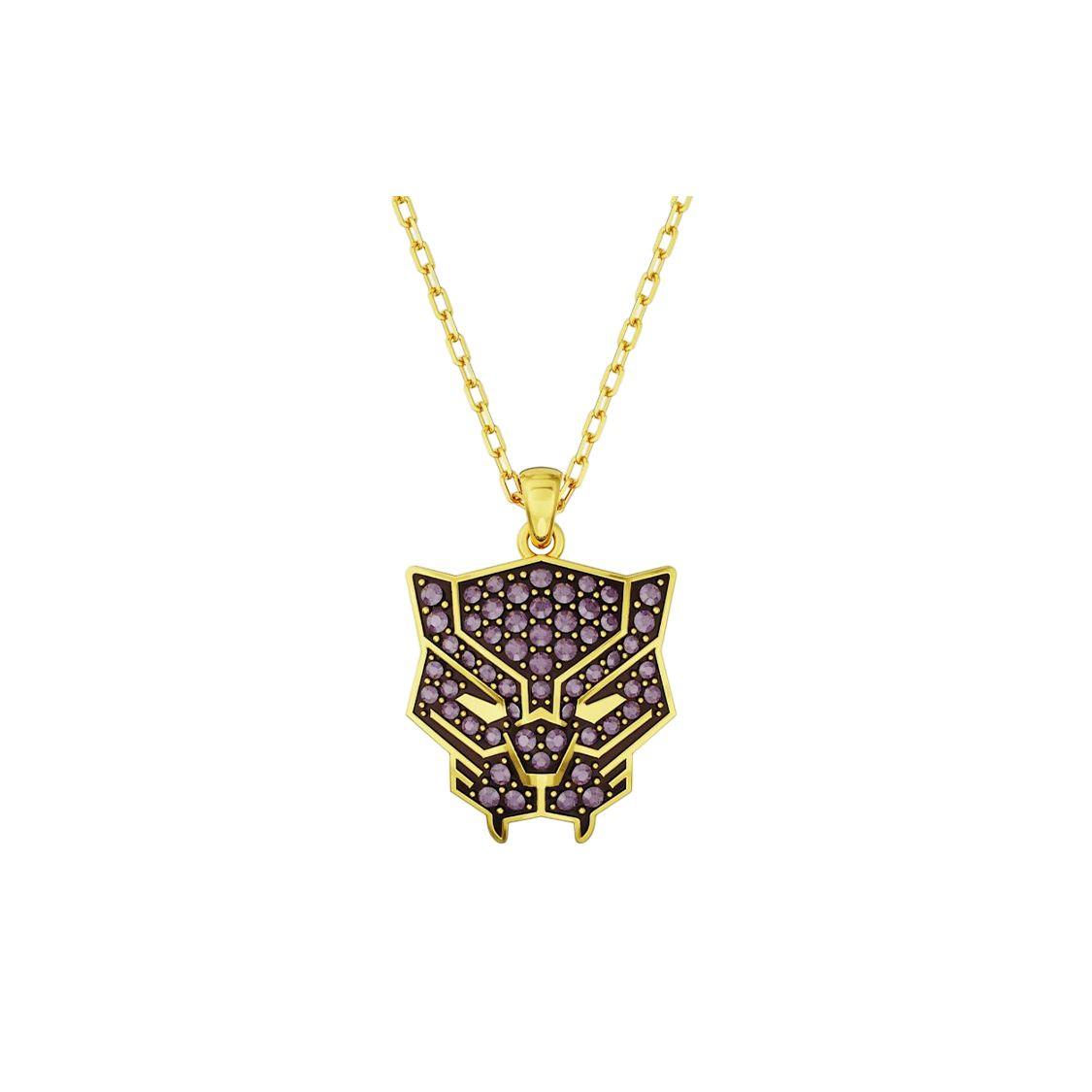 

Swarovski Marvel Avant-Garde Gold Plated Pendant Men pendant 5650574 Box (Random Color)