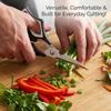 Kitchen Shears Multi-Purpose Heavy Duty Chicken Bones Shears Sharp Meat Scissors Bat-Shaped Stainless Steel Kitchen Scissors