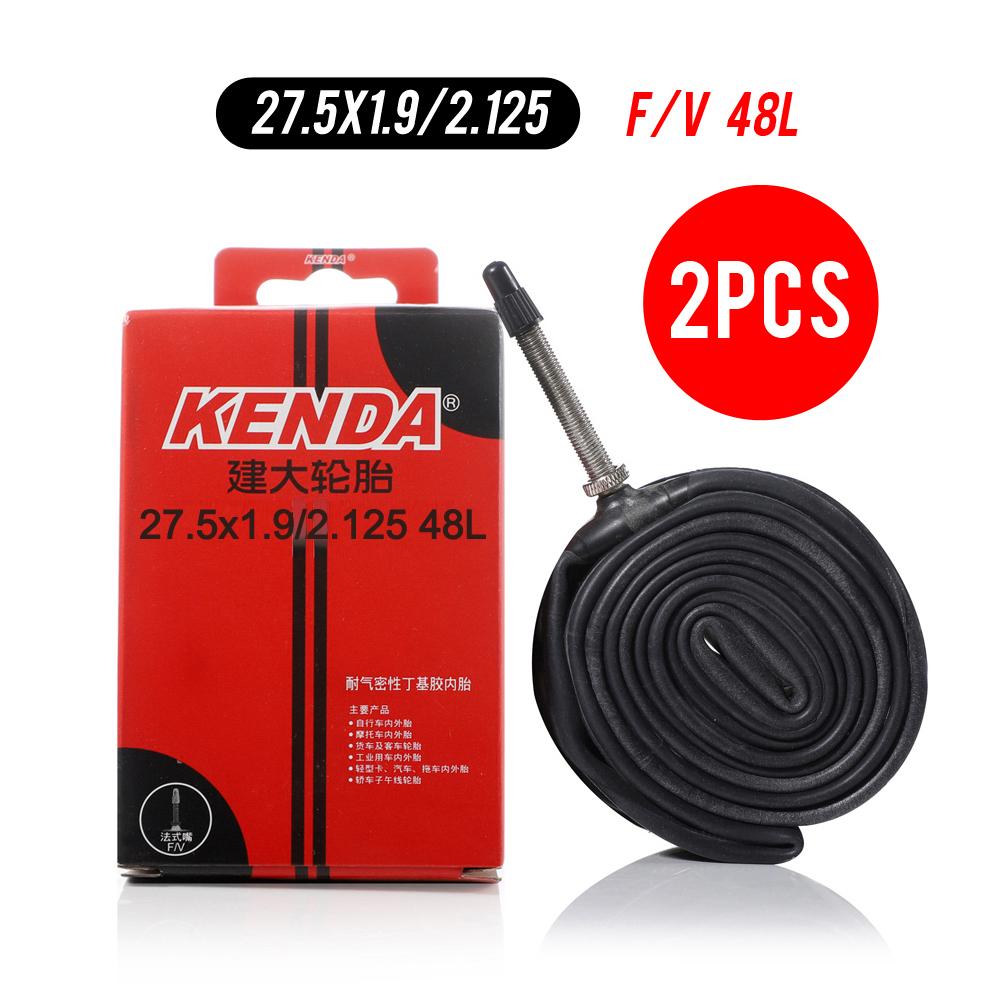 2PCS KENDA bicycle inner tube 26/27.5/29 camera Schrader Presta valve 48L inner tube mountain bike tubes tire chambre air