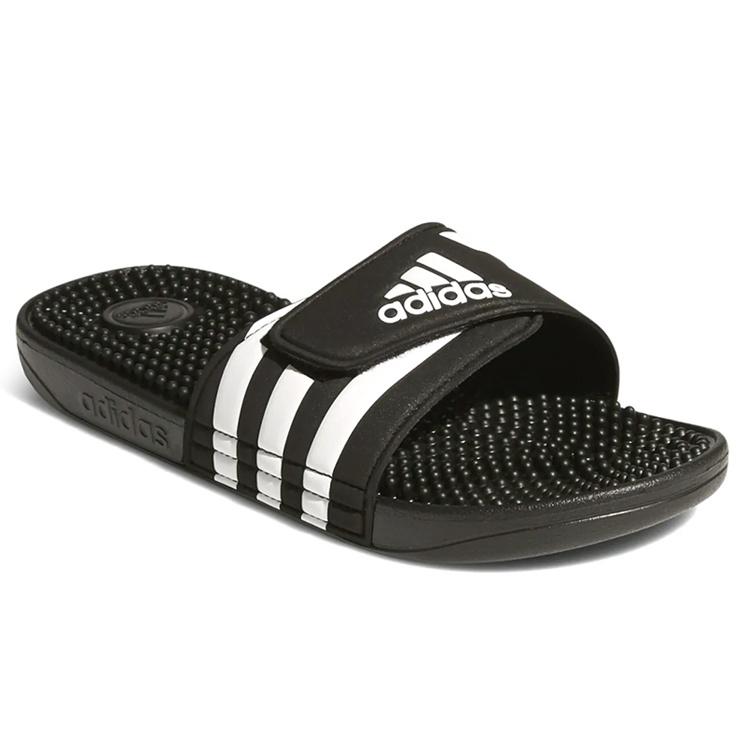 (WMNS) Adidas Adissage Slides 'Black White' Women's G28841