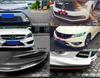 Universal Carbon Fiber Pattern Front Lip Rubber Strip – Anti-Collision Car Modification