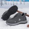 New outdoor wear-resistant couple hiking shoes fashionable warm hiking shoes waterproof sports shoes