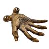 Gothic Witch Hand Sculpture Resin Wall Hook For Scary Decors With Antiqued Distressed Finish For Hanging Key Jewelry
