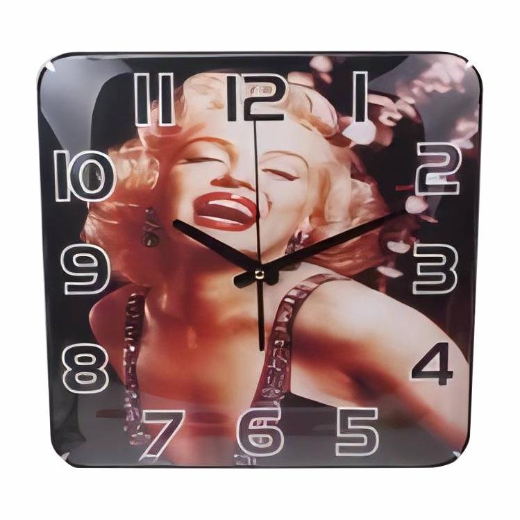 

Стиль Ресторан Декор Часы Новый Стиль Дом Гостиная Мода Креативное Украшение Настенные Часы Бесшумные Настенные Часы style 5