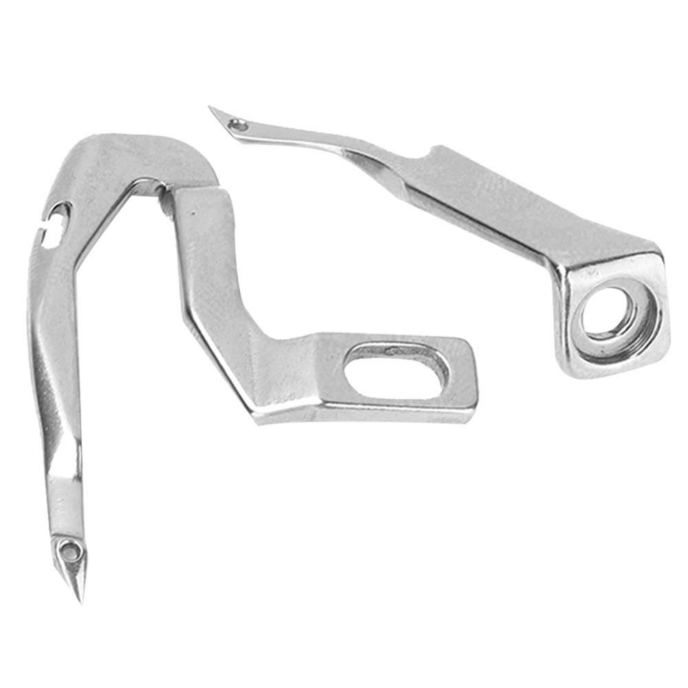 2pcs Metal Lower Looper Overlock Looper Multifunctional Looper Set  Overlock Sewing Machine