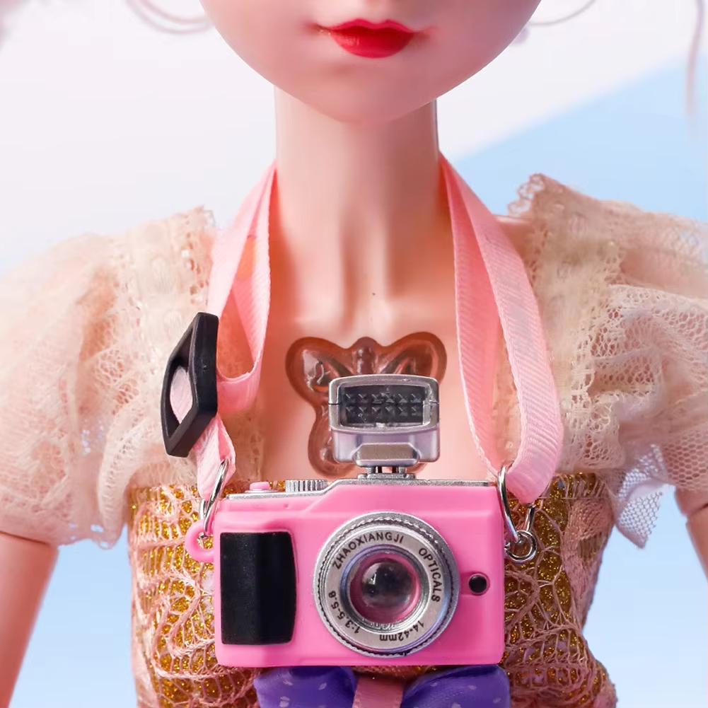 17cm Mini Vêtements de Poupée Tenue Accessoires Pour Labubu V1 V2 V3 Salopette à Rayures Chapeaux Lunettes Chaussures Vêtements Cool et Beaux Cadeau