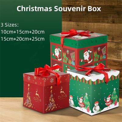 Set de 3 Cajas de Papel de Temporada Perfectas para Proyectos DIY y Decoraciones de Eventos