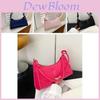 Bolsa de Mão Feminina Coreana Estilosa Bolsa Tote da Moda Para Uso Diário em Preto Azul Rosa e Bordô