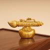Yuanbao Element Wealth Desk Ornament Zinc Zinc Alloy Material Yuanbao Dragon Craft  Home Decoration