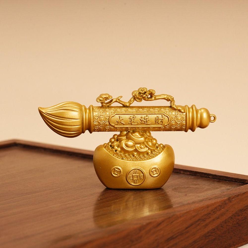 Yuanbao Element Välstånd Skrivbordsdekoration Zink Zinklegeringsmaterial Yuanbao Drakhantverk Hemdekoration