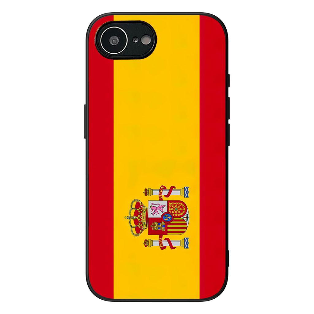 Cover for Xiaomi Redmi Note 11 15 8 9 10 Pro Plus A5 9A 9T 10A 10C 9C NFC 15C 8T Casing Phone Case Yellow Red Spain Flag