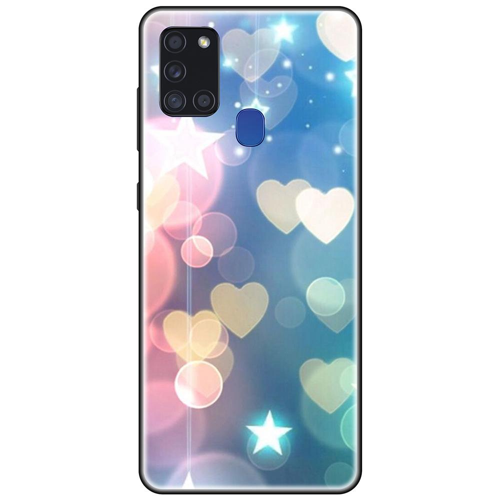 

Чехол для Samsung Galaxy A21S Galaxy A 21 S черный милый мультяшный мягкий чехол из ТПУ полная защита бампер 6,5 дюймов A21S-Style 18