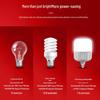 E27 Rechargeable LED Bulb & 5m Hanging Lamp Holder Kit