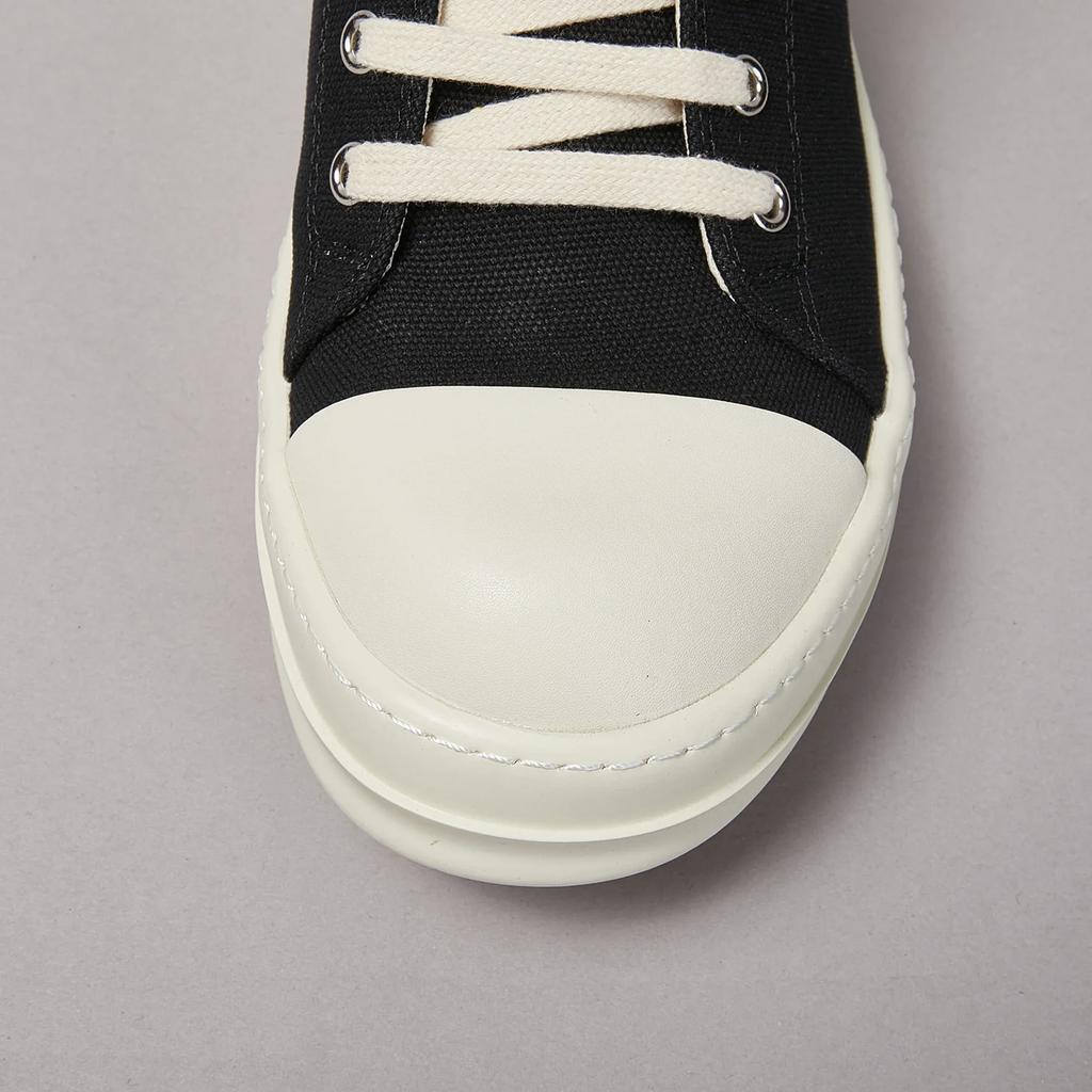 Zapatillas de lona de caña baja para hombre y mujer, clásicas, de calidad, negras, con cordones, de diseñador, de lujo, con suela gruesa, informales, planas.