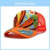 Modische handgezeichnete Baseballkappe aus weicher Baumwolle für Fans des urbanen Streetstyles