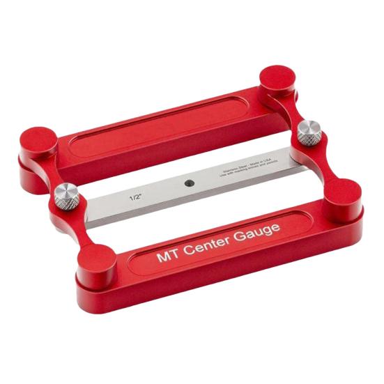 Aluminum Alloy Center Set Durable Scribe Gauge Woodworking Marking Tool Line Locator with Interchangeable