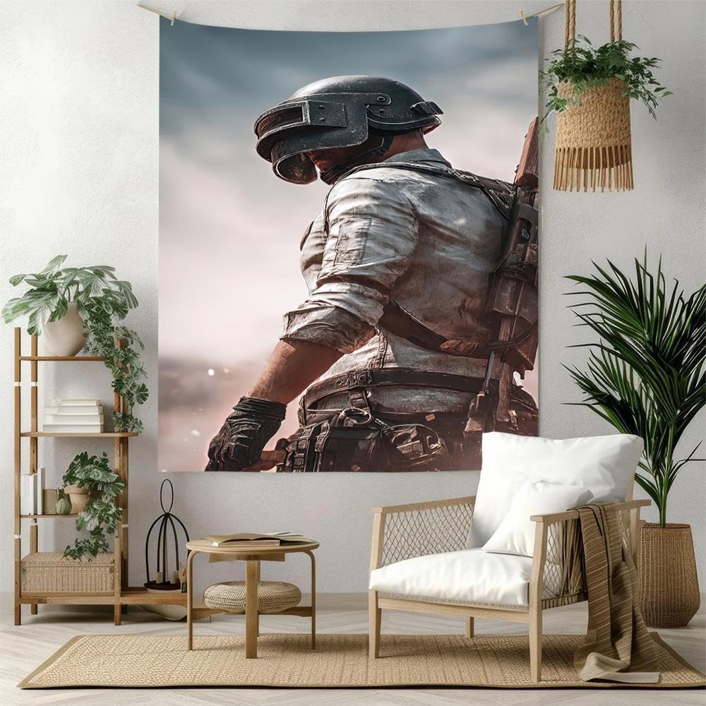 Pubg Wall Decor Tapestry Art For Pet Memorial Birthdaywedding Party Backdrop Family Gift