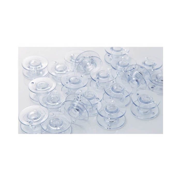 Brother plastpatroner - 10 st - 11,5 mm - Vit