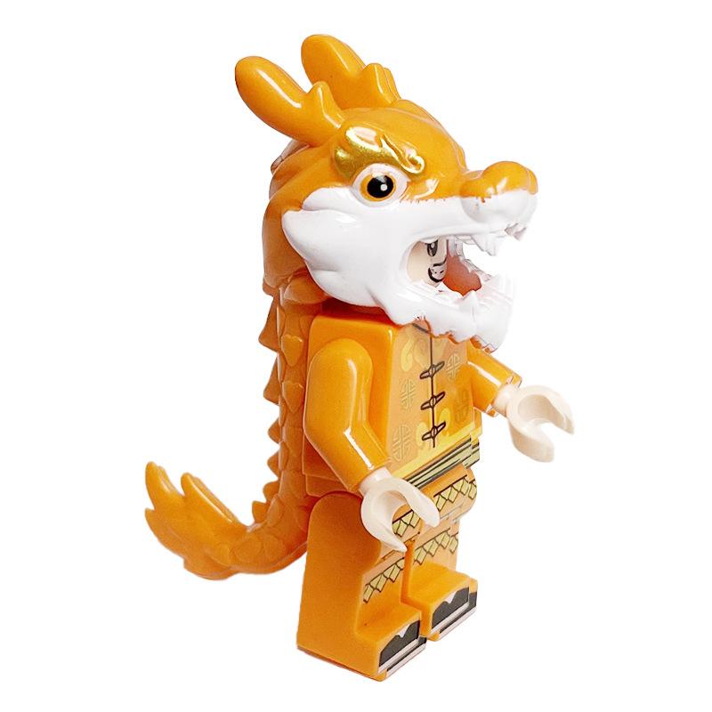 Ninja Warrior Superhero Military Doll Building Block Toy