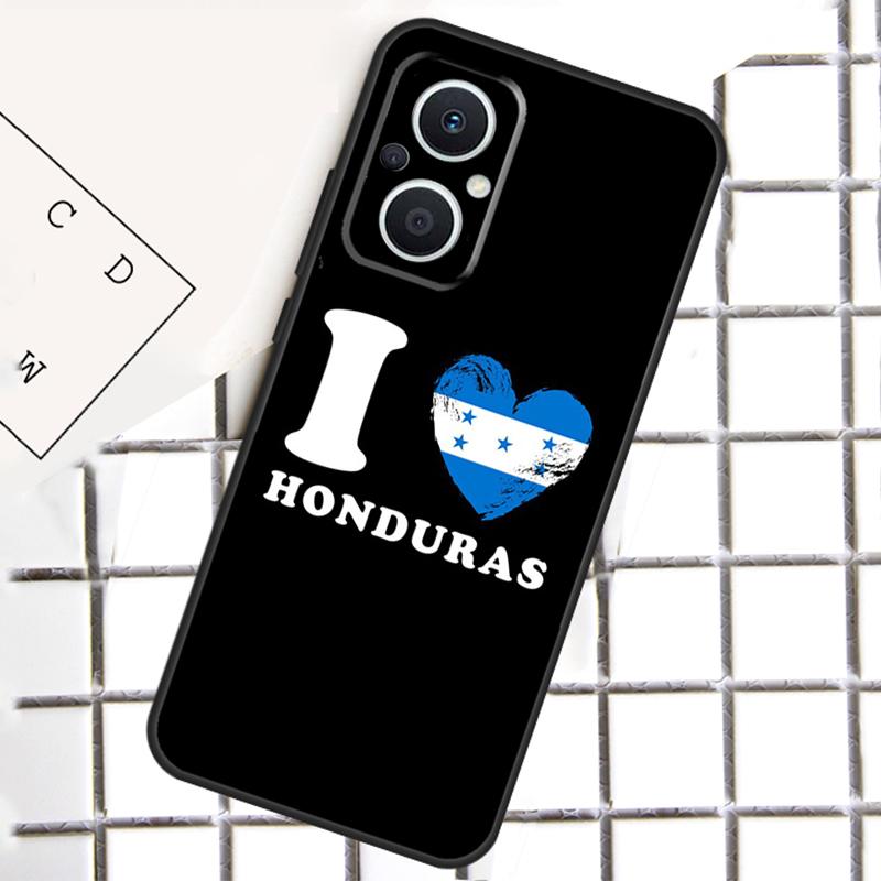 National flag of Honduras flag For OPPO Reno 14F 13F 12F 11F 10 11 12 13 14 Pro 7 8 Lite 8T OPPO Find X6 X5 X8 X9 Pro Case