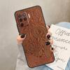Brown Hand Tooled Western Case For Oppo A5 Pro A15 A17 A57 A77 A94 A74 A54 A16 A76 A96 A40 A60 A80 A18 A38 A58 A78 A98