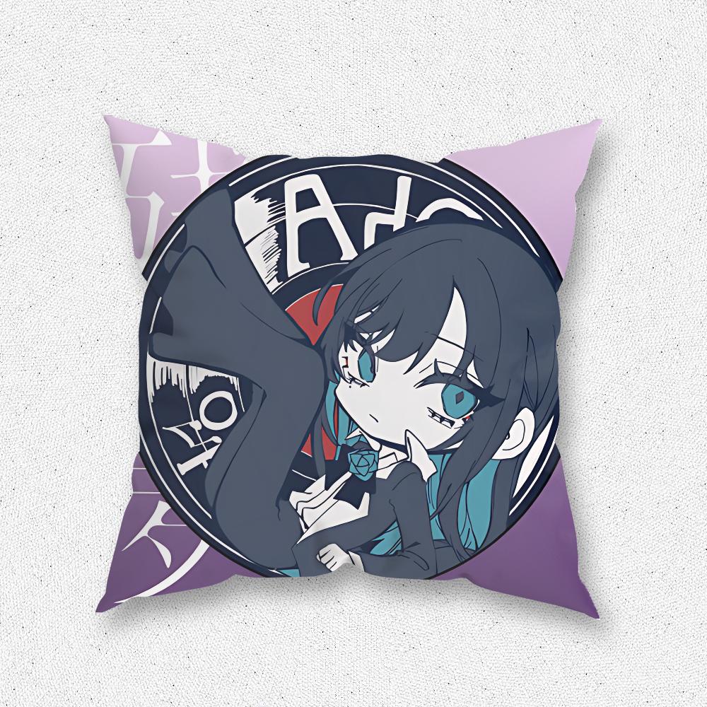 Ado Japanese Singer Pillow Case For Home Bedroom Room Decoration Living Room Sofa Cushion Cover Suitable
