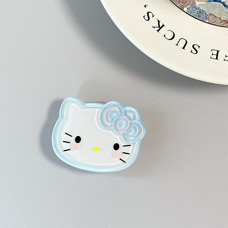 Cute Cartoon Small Fresh Kt Cat Mobile Phone Airbag Bracket Magnetic Desktop Paste Girl Cream Wind Ring