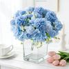 Hydrangea Artificial Flowers Silk Ball Chrysanthemum Home Decora Living Room Fake Flowers Brial Bouquets Festival Wedding Wreath