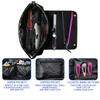 2-in-1 Hair Tools Travel Bag For Flat Irons, Straighteners, Curling Iron, And Haircare Accessories, With Interior Pockets