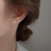 Stud Earrings Make A Fortune Women's Earrings, New Trends, Ear Holes, Niche Simple Design Font Earrings Jewelry