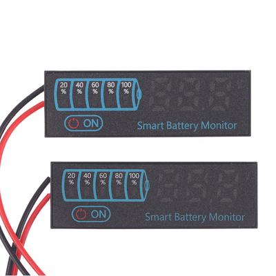 Indicateur de niveau de batterie 3S-14S Dc7-55V 12V 24V 36V 48V 18650 Lipo Lithium Batterie Capacité Carte Tension Testeur de Charge de Batterie